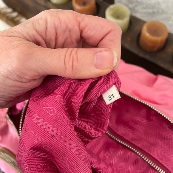 😂🔥☄️💥Price Lowered☄️💥Stunning rare Prada  nylon bag and Python - Picture 14 of 16